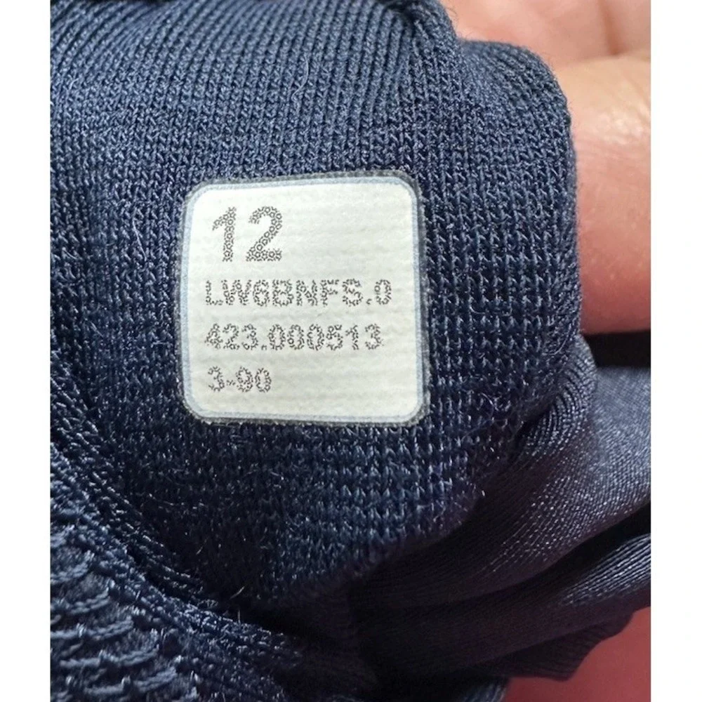 Lululemon Wunder Train High-Rise Leggings Womens 12 Blue Yoga Gym Athletic Crop
